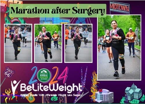 Gracia’s  Marathon after surgery