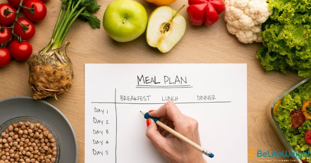 Weekly Menu for the 90-30-50 Diet Plan